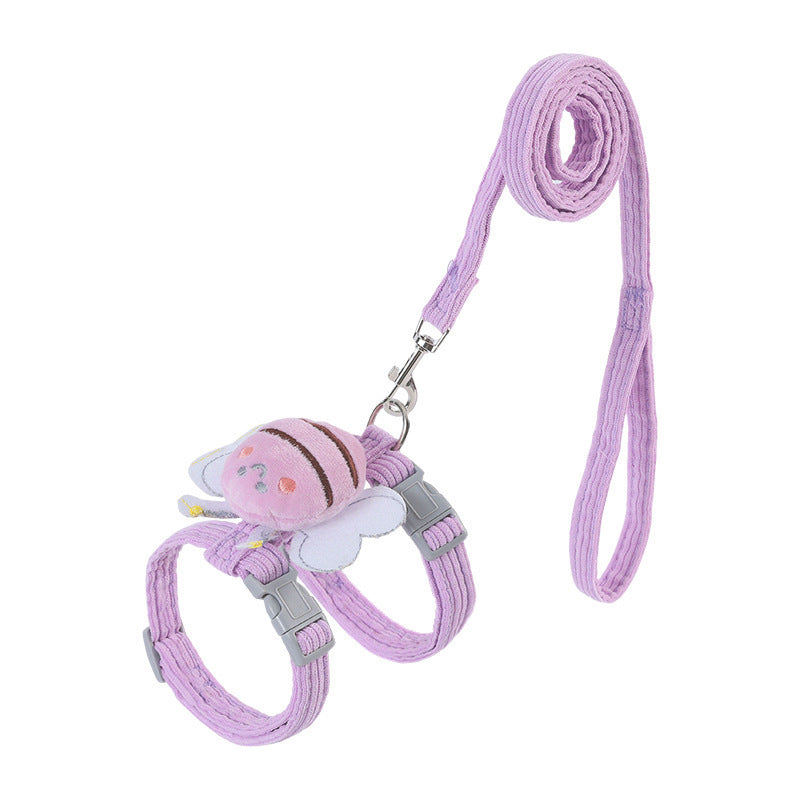 Cartoon Bee Pet Harness- Sale✨