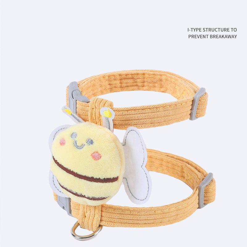 Cartoon Bee Pet Harness- Sale✨