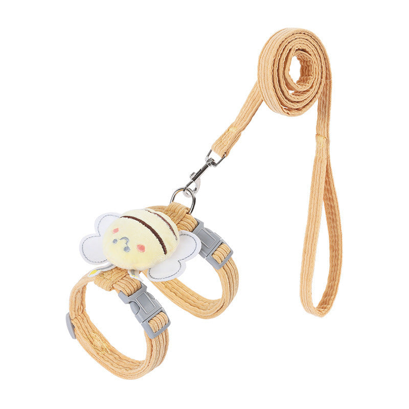 Cartoon Bee Pet Harness- Sale✨