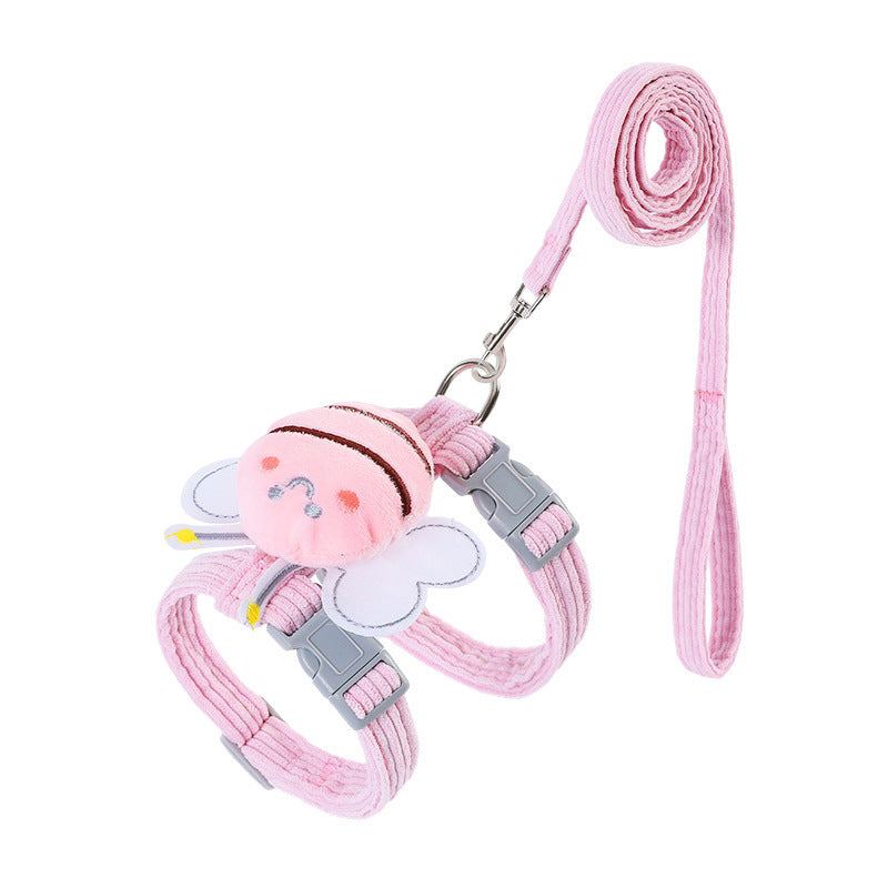 Cartoon Bee Pet Harness- Sale✨
