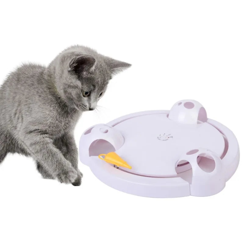 Interactive Mouse Pounce Cat Toy